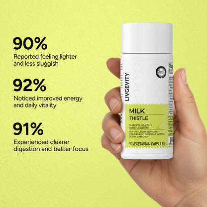 Livgevity™ Milk Thistle Liver Detox Supplement